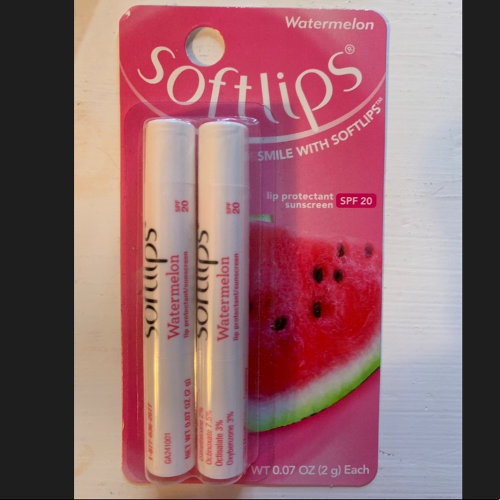 Brand new Softlips watermelon lip balm